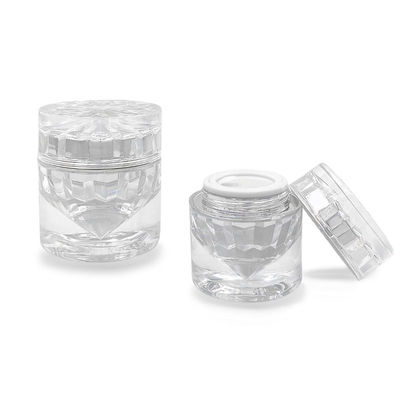 15g 30g Cosmetic Packaging Jar Airless Plastic Cream Jar Dengan Dua Ukuran