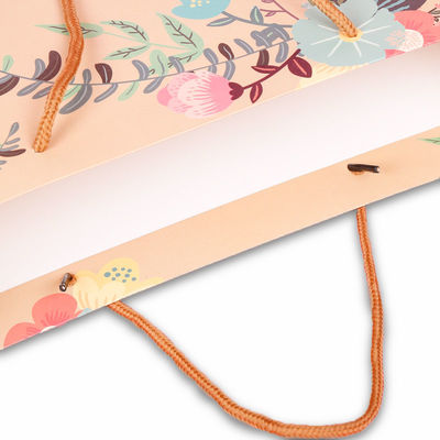 Waterproofing Paper Custom Shopping Bags Untuk Retail Tear Resistant