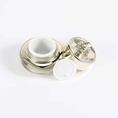 Botol kemasan kosmetik akrilik ringan 45×44mm Transparansi yang baik