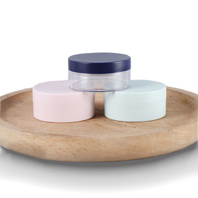 Screw Cap Polypropylene PP Cream Jar Kosong Pengemasan Serbuk Lolos