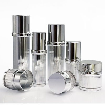 Luxury 15-50g Kosmetik kosong kemasan Set Botol Kosmetik Dan Botol
