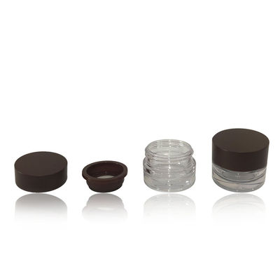 Pemasangan khusus Mini exquisite Loose Powder Container Makeup Jar