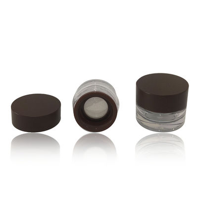 Pemasangan khusus Mini exquisite Loose Powder Container Makeup Jar