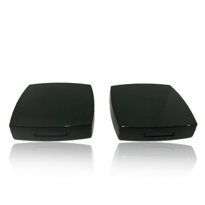 Fashionable tahan lama Hitam kosong Compact Powder Case Non bocor
