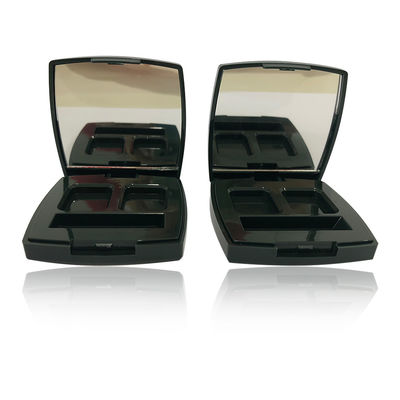 Fashionable tahan lama Hitam kosong Compact Powder Case Non bocor