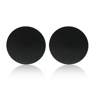 Customization ABS Refillable Compact Powder Case Warna Hitam