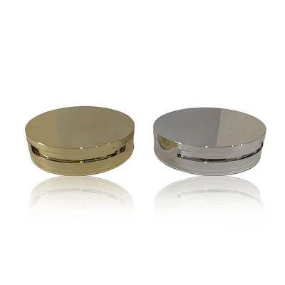 OEM ODM 74.9 * 19mm Empty Compact Powder Case Dengan Dibangun Di Cermin