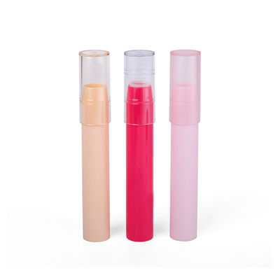 Bahan ABS Lip Stick Kemasan Pena Kosmetik 3g Desain memanjang