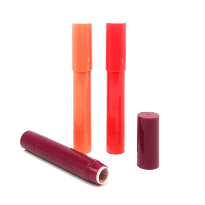 Bahan ABS Lip Stick Kemasan Pena Kosmetik 3g Desain memanjang