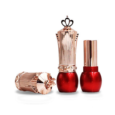 Crown Dekorasi Plastik Lipstick Packaging Tube 28mm*90mm Sampel Gratis