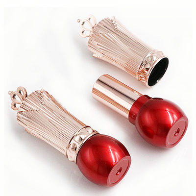 Crown Dekorasi Plastik Lipstick Packaging Tube 28mm*90mm Sampel Gratis