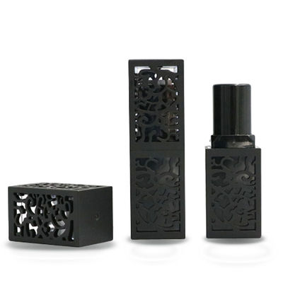3.8g Lipstick Packaging Tube Hitam Square Lipstick Tube 23*74mm Ukuran