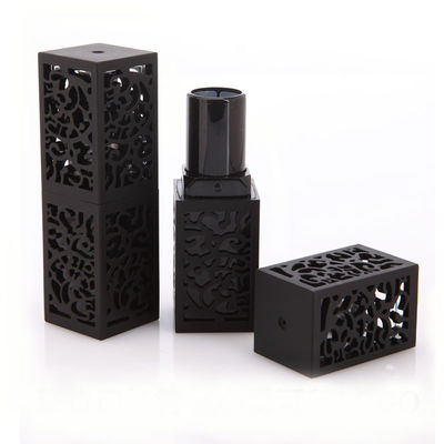 3.8g Lipstick Packaging Tube Hitam Square Lipstick Tube 23*74mm Ukuran