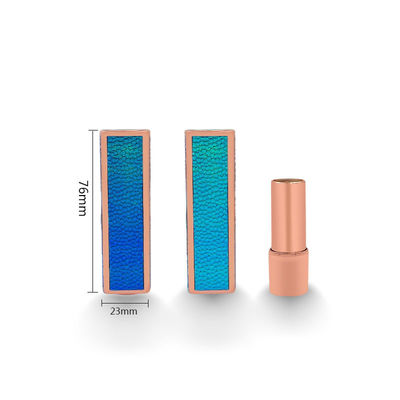 Tabung kemasan lipstik yang dapat disesuaikan 23*76mm Ukuran Ringan