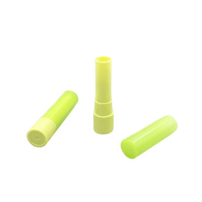 Tabung Lip Balm Plastik Hijau 19*80mm Label Pribadi