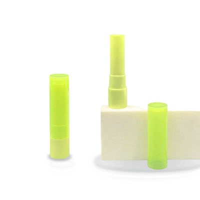 Tabung Lip Balm Plastik Hijau 19*80mm Label Pribadi