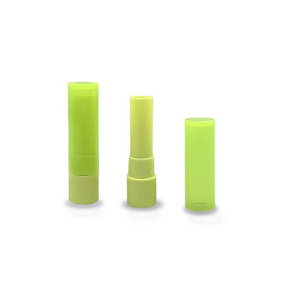 Tabung Lip Balm Plastik Hijau 19*80mm Label Pribadi