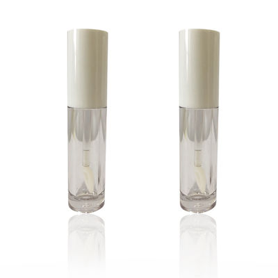4ml ABS Lip Gloss Packaging Tube With Brush Empty Lip Gloss Container (Tabung Pengemasan Lip Gloss ABS dengan Sikat Kosong)