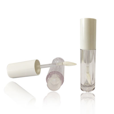 4ml ABS Lip Gloss Packaging Tube With Brush Empty Lip Gloss Container (Tabung Pengemasan Lip Gloss ABS dengan Sikat Kosong)