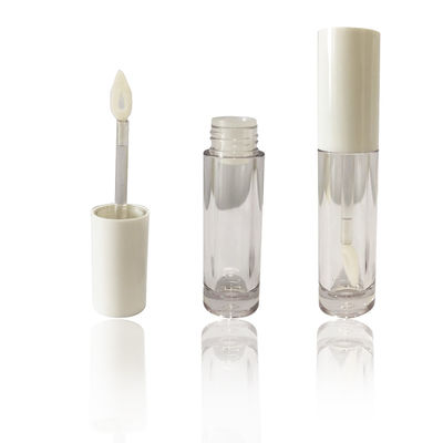 4ml ABS Lip Gloss Packaging Tube With Brush Empty Lip Gloss Container (Tabung Pengemasan Lip Gloss ABS dengan Sikat Kosong)