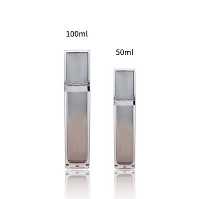 Custom Logo Printed Makeup Packaging Collection / Cosmetic Packaging Set Dengan Penutup Pompa Semprot