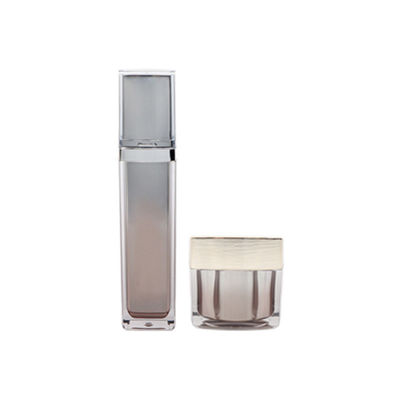 Custom Logo Printed Makeup Packaging Collection / Cosmetic Packaging Set Dengan Penutup Pompa Semprot