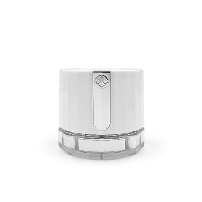 Transparan 50g Cosmetic Cream Jar Dengan Logo Berlian Custom Acrylic Packaging Jar