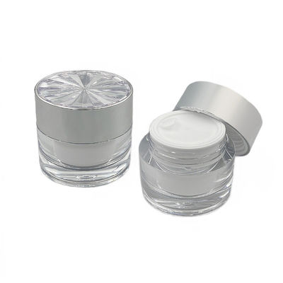 Proof Diamond Acrylic Cosmetic Jar untuk Skin Care Cream kecil 30g/50g Container