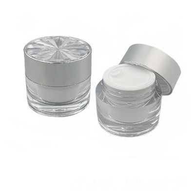 Proof Diamond Acrylic Cosmetic Jar untuk Skin Care Cream kecil 30g/50g Container