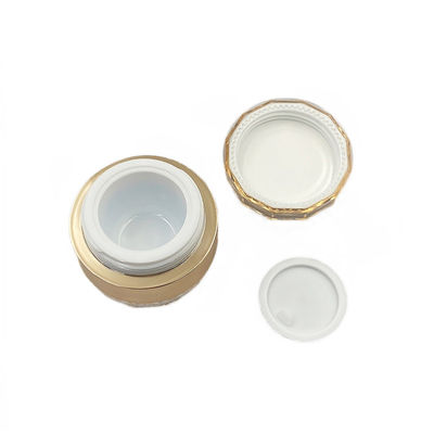 Disesuaikan 50g Acrylic Cosmetic Jar Diamond Jar Desain Skin Care Cream Container