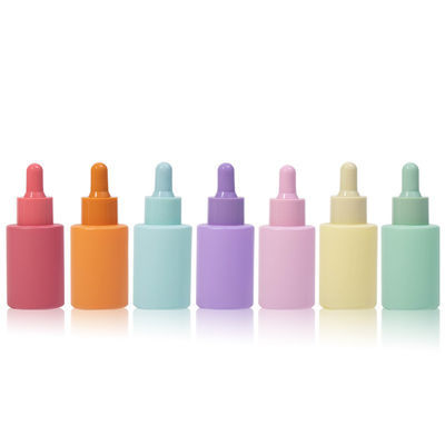 Disesuaikan Silk Screen Printing Glass Foundation Botol untuk Skin Care Cream