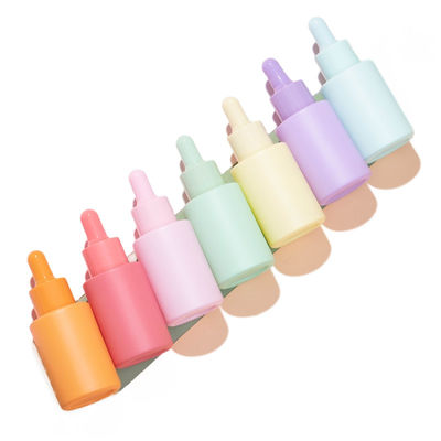 Disesuaikan Silk Screen Printing Glass Foundation Botol untuk Skin Care Cream