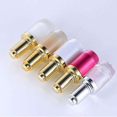Bottle Dinding Kaca Transparan Desain Sederhana Percetakan Screen Sutra Kemasan Kosmetik