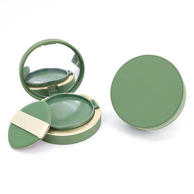 Transparent Snap Closure Empty Cushion Foundation Case untuk 15g Compact Powder Skin Care Items