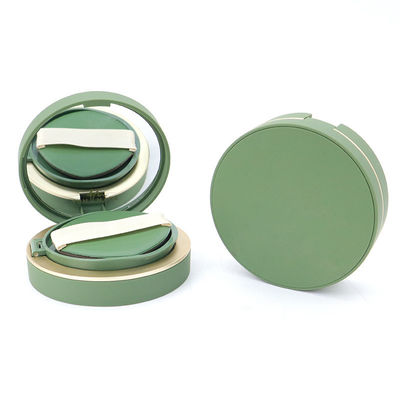 Transparent Snap Closure Empty Cushion Foundation Case untuk 15g Compact Powder Skin Care Items