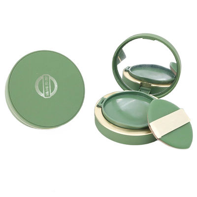 Transparent Snap Closure Empty Cushion Foundation Case untuk 15g Compact Powder Skin Care Items