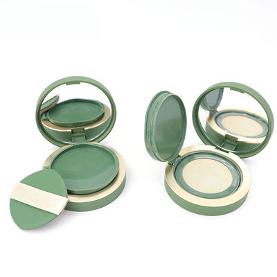 Transparent Snap Closure Empty Cushion Foundation Case untuk 15g Compact Powder Skin Care Items