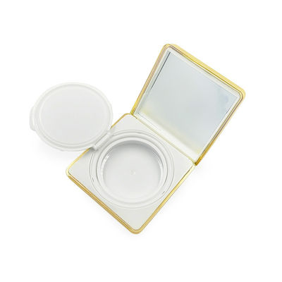 Plastik Bulat Dewy Finish Cushion Foundation Case Travel Friendly Reusable untuk Kosmetik Skin Care Packing