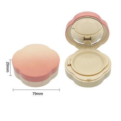 Kasus dasar bantal kosong yang dapat diisi ulang dengan SPF 30 Kemasan kosmetik transparan yang dapat digunakan kembali